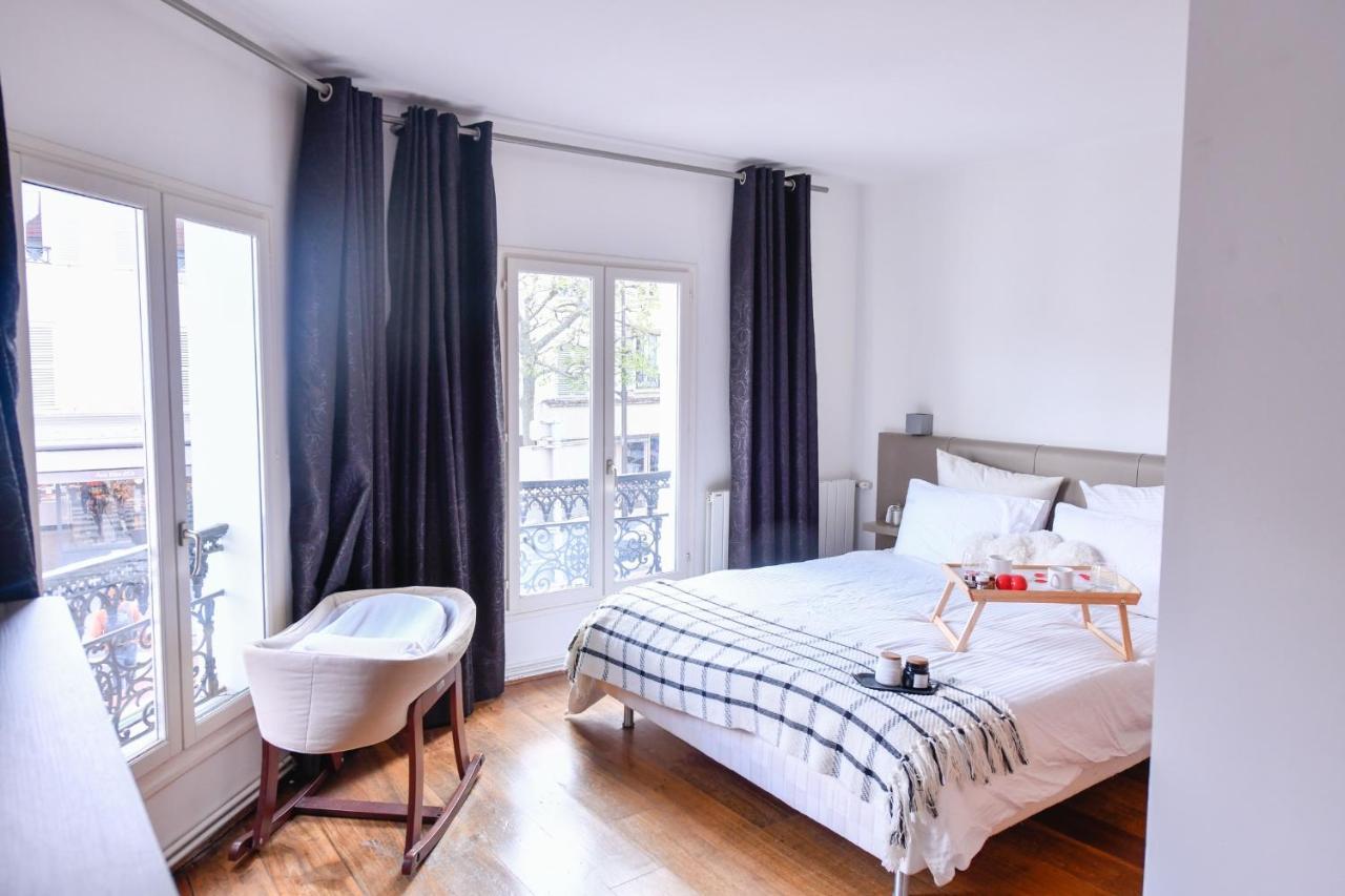 Loft Lumineux Hyper Centre Vincennes Rer A 5 Min - Parking Gratuit Apartment Exterior foto