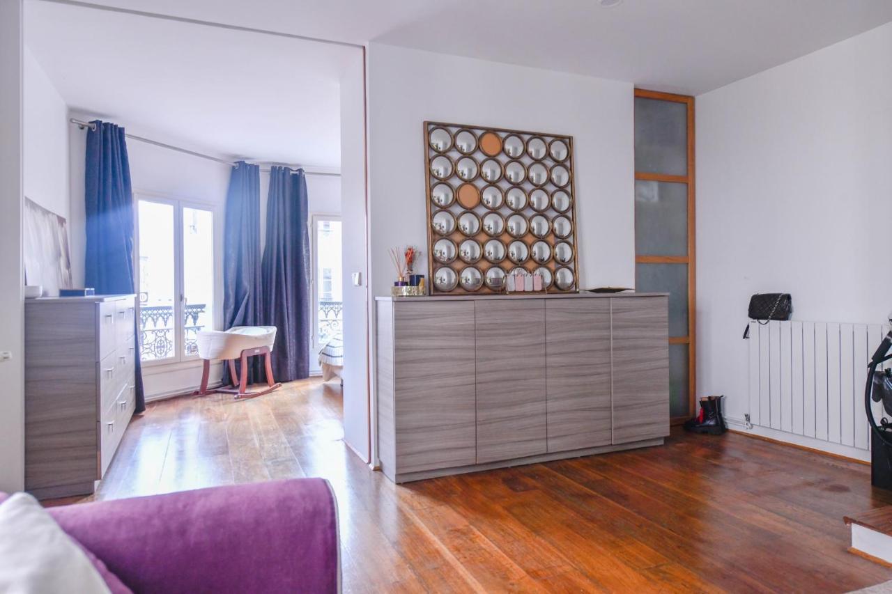 Loft Lumineux Hyper Centre Vincennes Rer A 5 Min - Parking Gratuit Apartment Exterior foto
