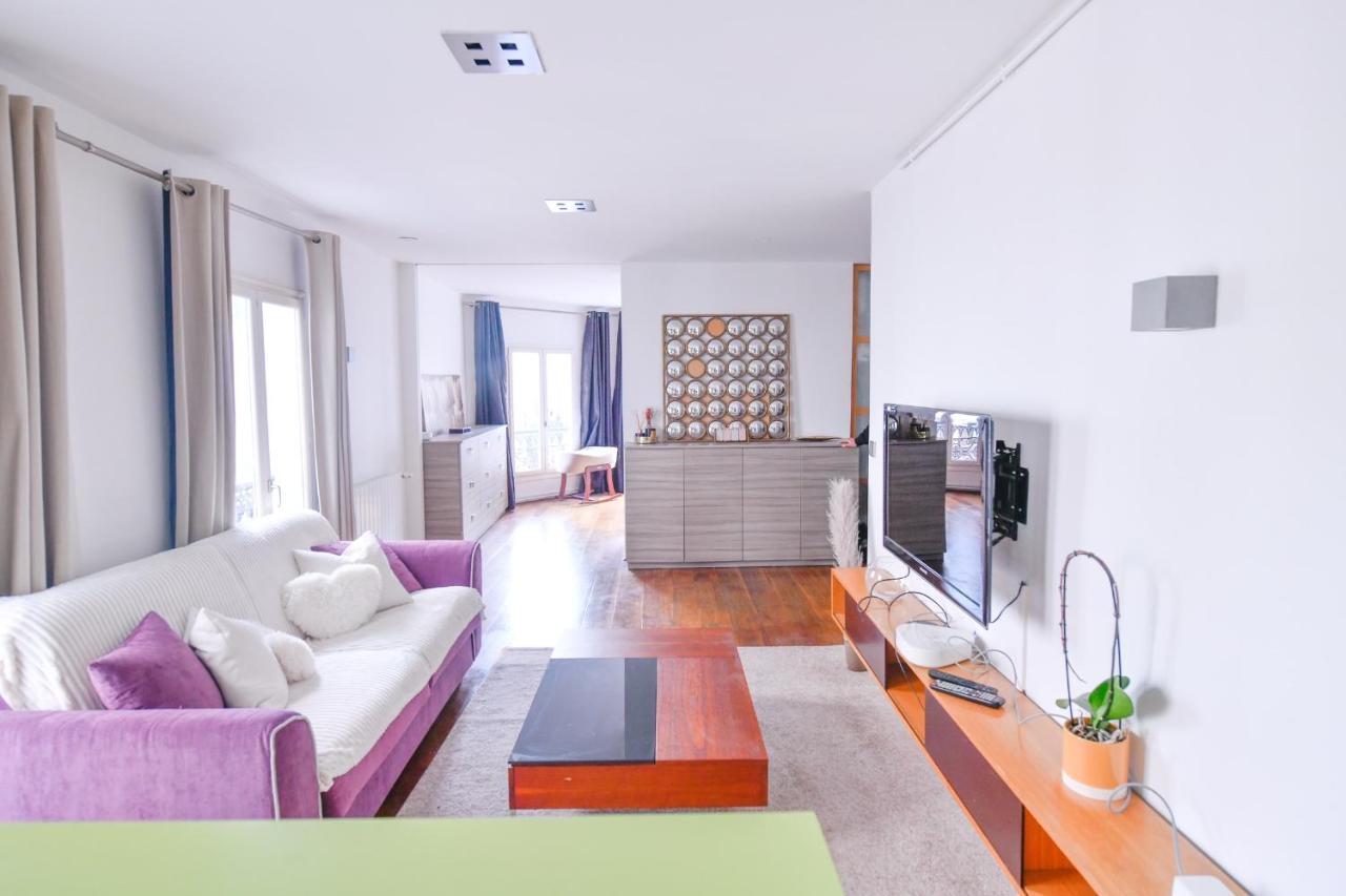 Loft Lumineux Hyper Centre Vincennes Rer A 5 Min - Parking Gratuit Apartment Exterior foto