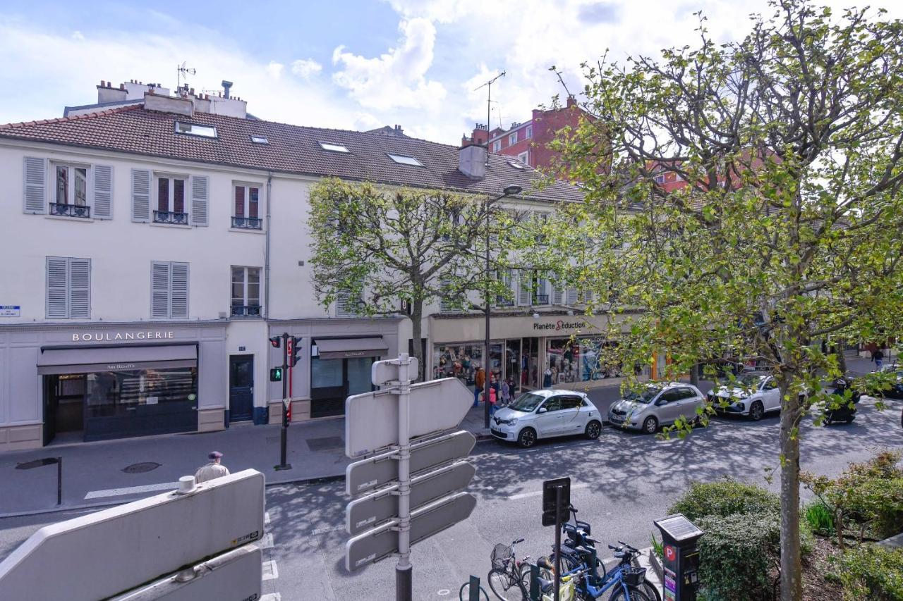 Loft Lumineux Hyper Centre Vincennes Rer A 5 Min - Parking Gratuit Apartment Exterior foto