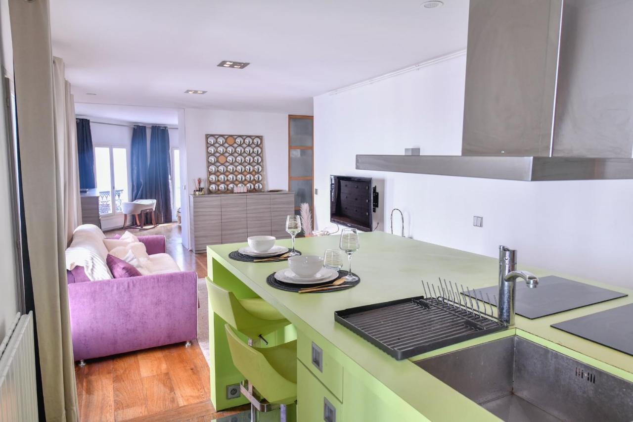Loft Lumineux Hyper Centre Vincennes Rer A 5 Min - Parking Gratuit Apartment Exterior foto
