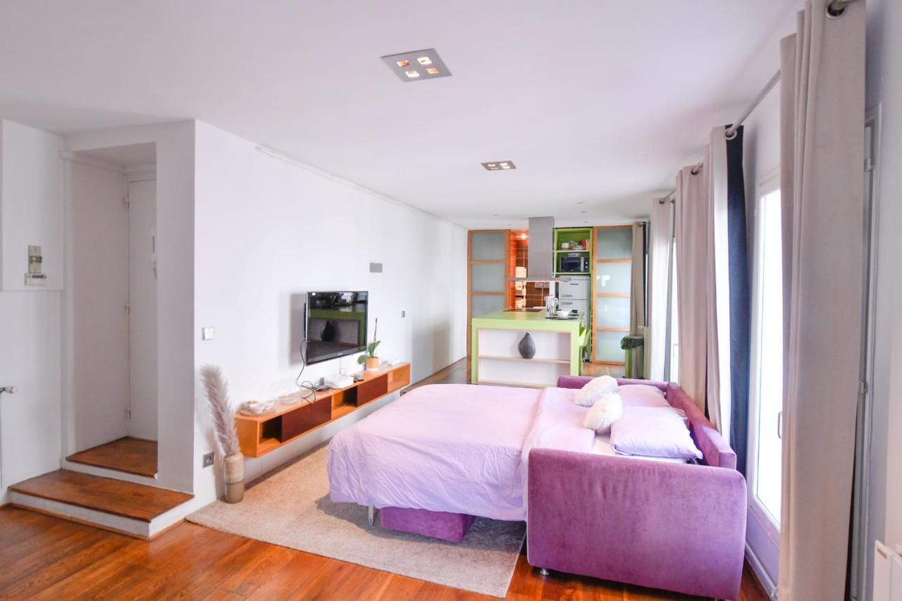 Loft Lumineux Hyper Centre Vincennes Rer A 5 Min - Parking Gratuit Apartment Exterior foto
